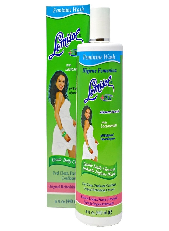 Lemisol Feminine Wash, Daily Cleanser, Hypoallergenic, 16 FL Oz, Bottle - Image 1
